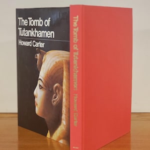 La Tomba di Tutankhamon di Howard Carter, Libro con copertina rigida, Libro del 1972, Libro del Faraone