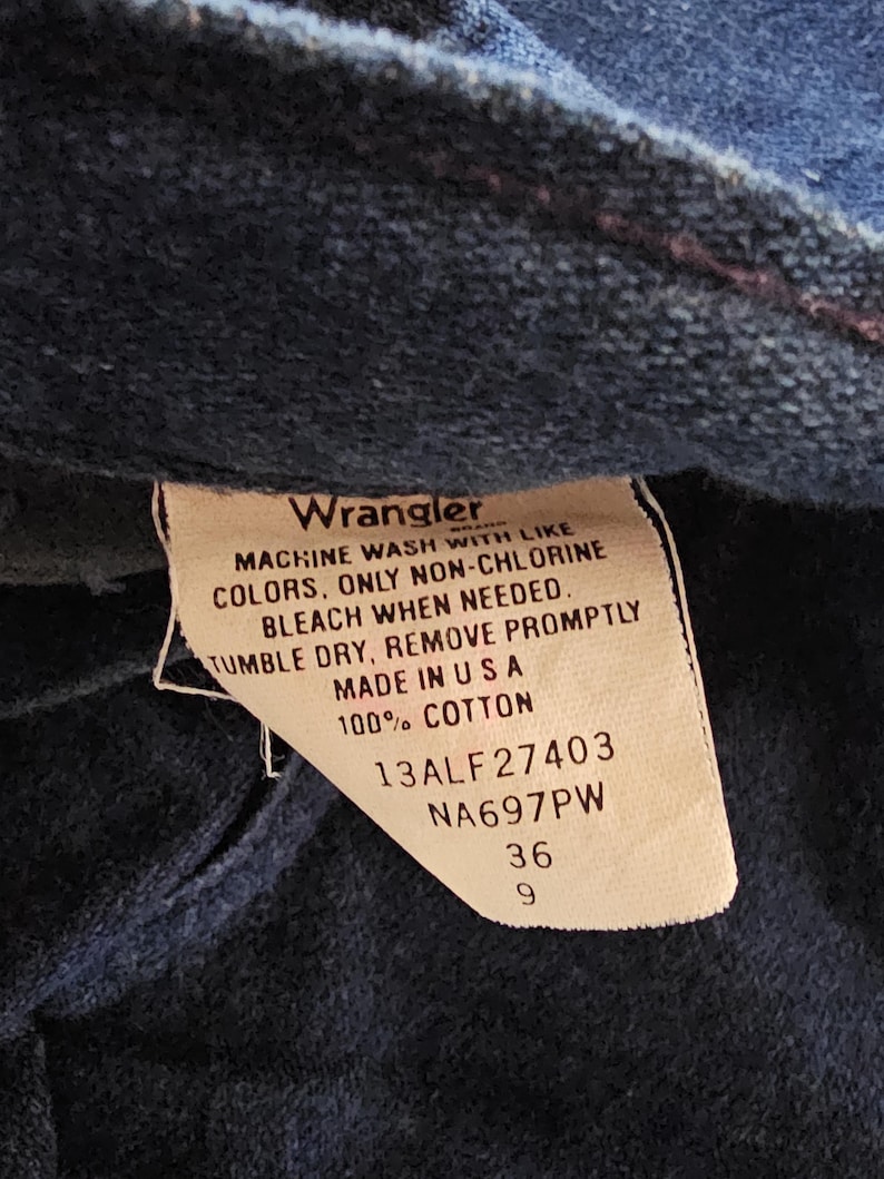Vintage Wrangler High Waisted Women's Jeans image 9