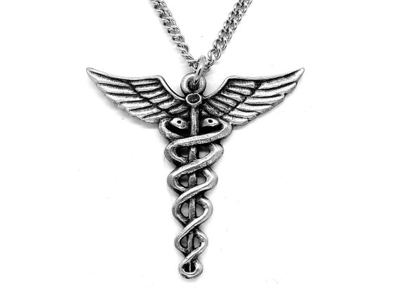 Staff of hermes best sale necklace