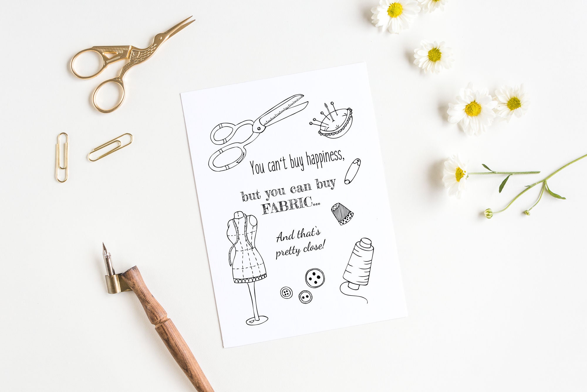 Sewing Room Digital Printable Printable Sewing Poster Sewing - Etsy