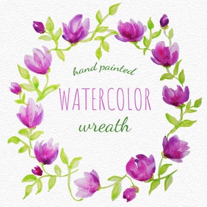 Tulips watercolor wreath clipart. Easter wreath clipart PNG. Spring, Mothers Day clipart. Floral, invitations, greetings, blossom, romantic.