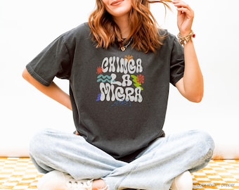 T-shirt Chinga la Migra moderne, Comfort Colors® unisexe S à 4XL