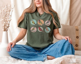 Camiseta de la especie Pinzón: Comfort Colors® Unisex S a 4XL / M0707D25