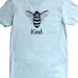 Abeille genre T-Shirt-bleu clair