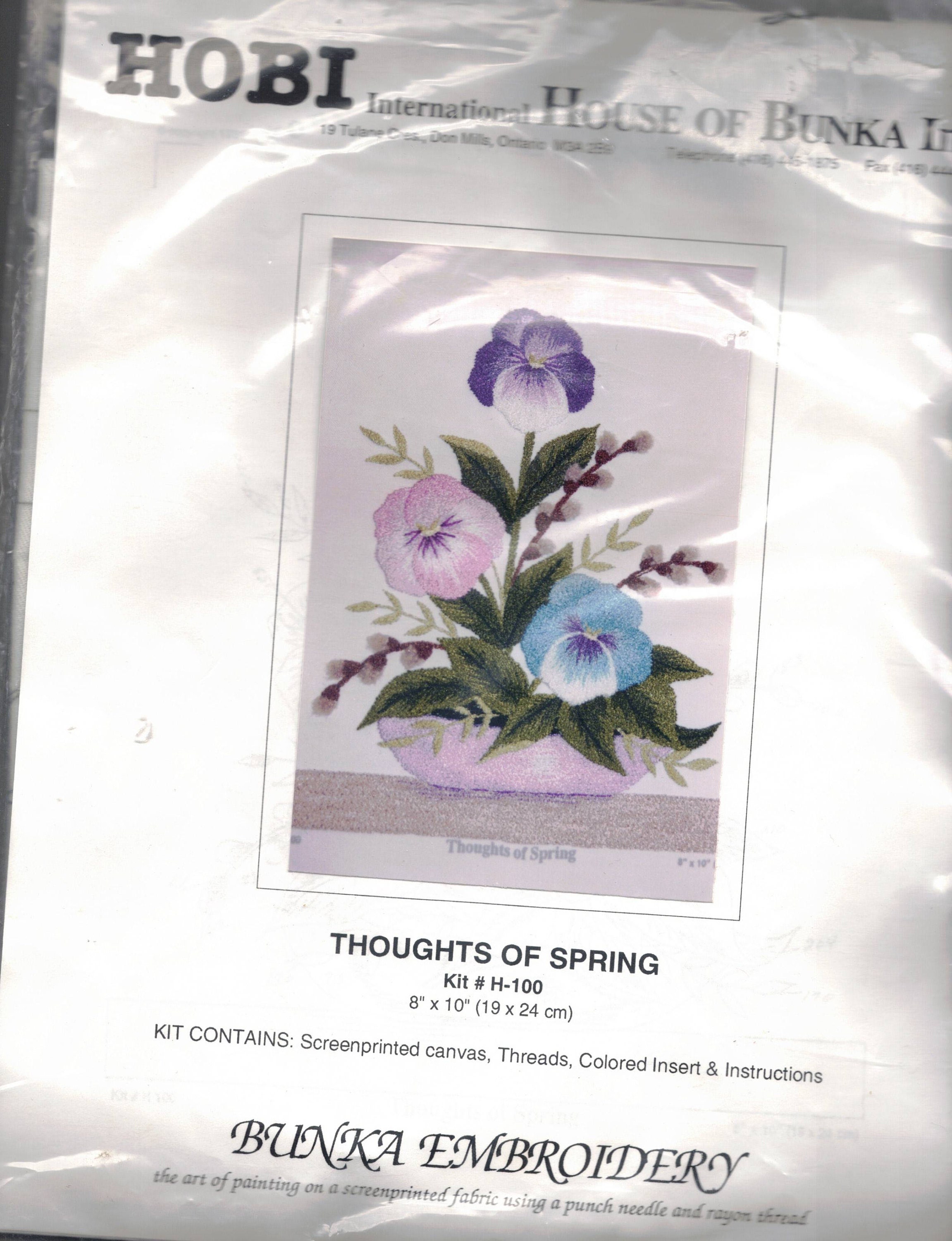 Bunka embroidery kits for sale  only 3 left at 70