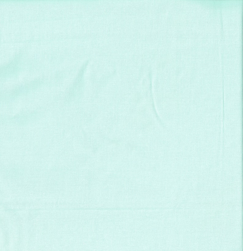 Mint Green Solid Fabric