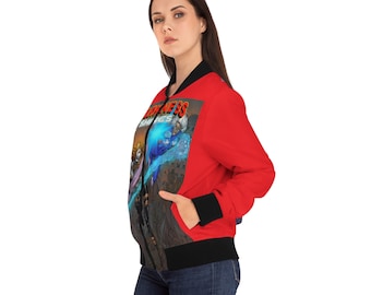 Women's Bomber Battle Jacket (Two-Sided)