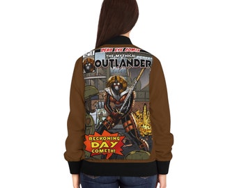 Women's Bomber Battle Jacket (Two-Sided)