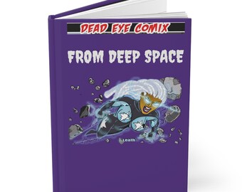 Graphic Novel Styled Hardcover Journal Matte