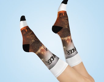 Comfortable Cushioned Designer Crew Socks