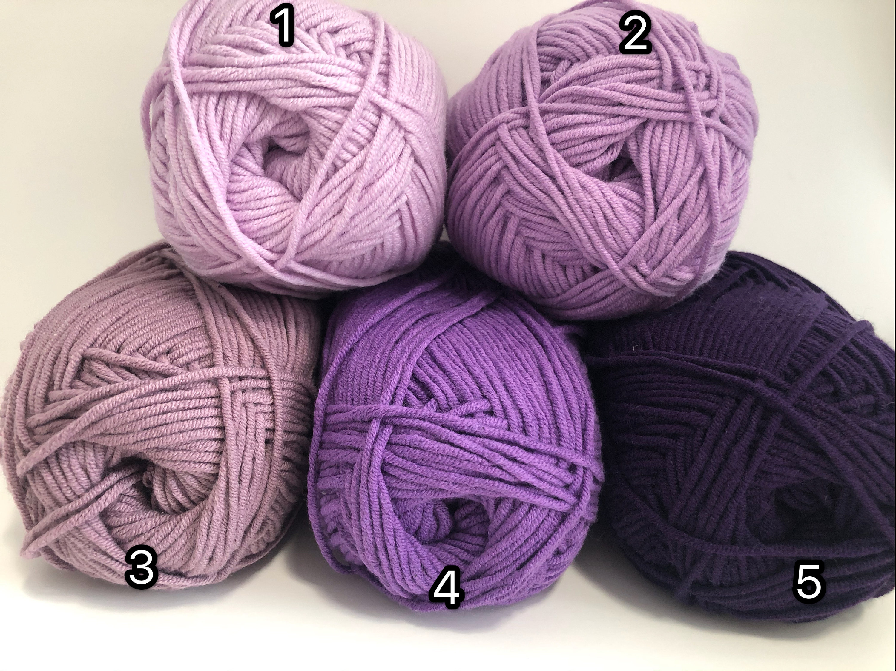 100g Cotton Acrylic Yarn Crochet And Knitting Beginner Etsy