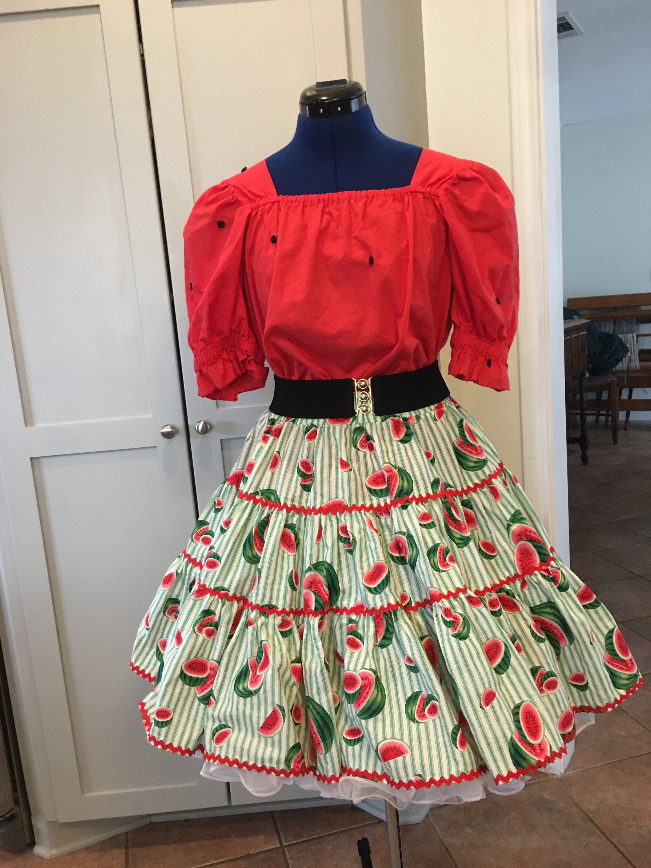 Vintage Square Dance Outfits Etsy UK
