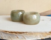 Jade Ring USA 11 1 2, 11 5 8 Yellow Green Burma Jade Jadeite Band Ring Men Ring Myanmar Vintage Jadeite Ring Gift For Husband 與白玉裝飾 与白玉装饰