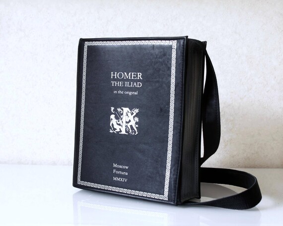 leather book bag