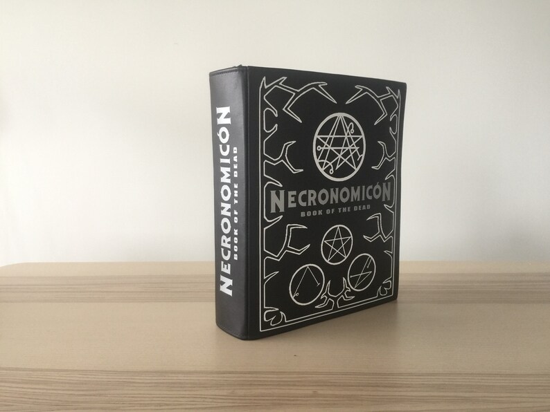 Necronomicon Leather Book Purse Necronomicon Book Bag