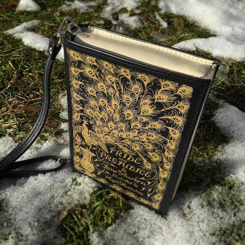 Pride and Prejudice Book Bag Jane Austen Book Purse Etsy