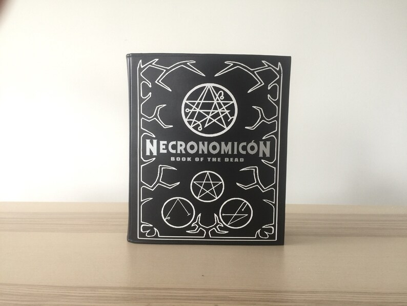 Necronomicon Leather Book Purse Necronomicon Book Bag