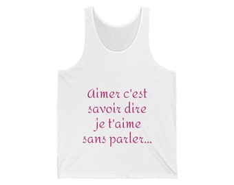 Unisex Jersey Tank