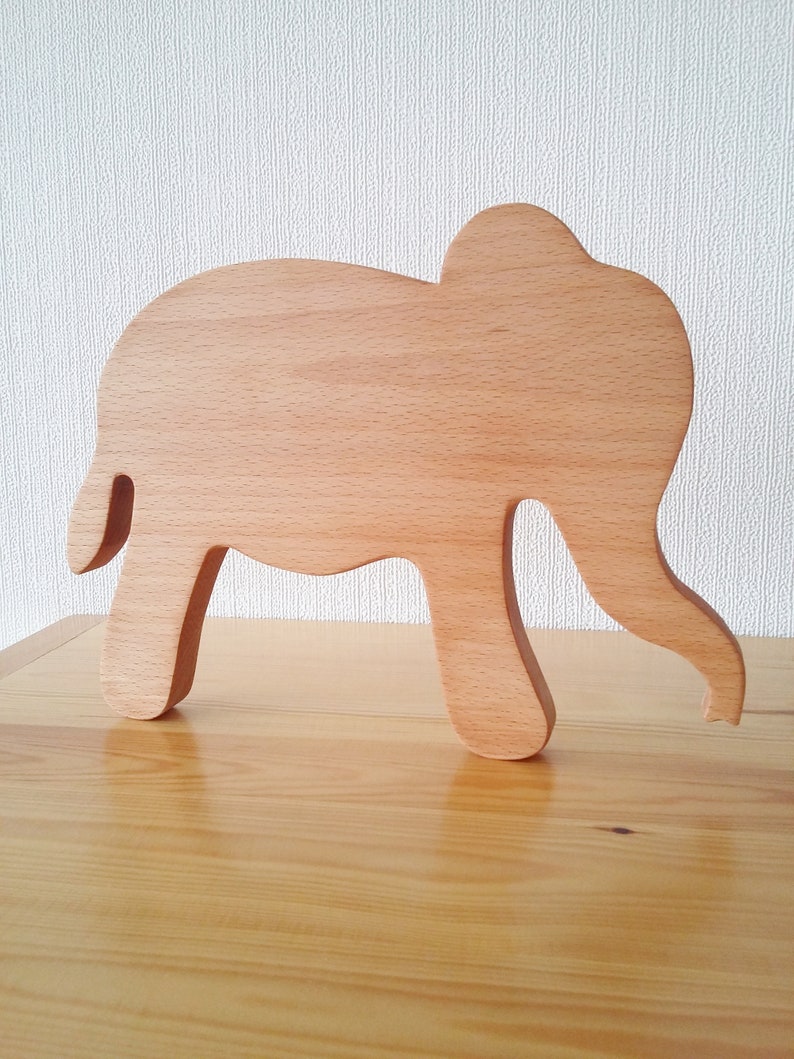 Wooden Elephant Baby or Mum Chopping/serving Board/platter Etsy UK