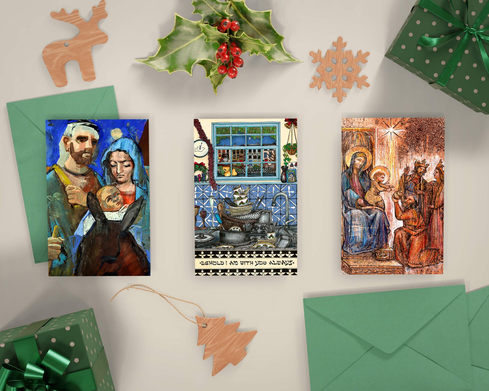 Catholic Christmas Cards Support Our Charity Etsy