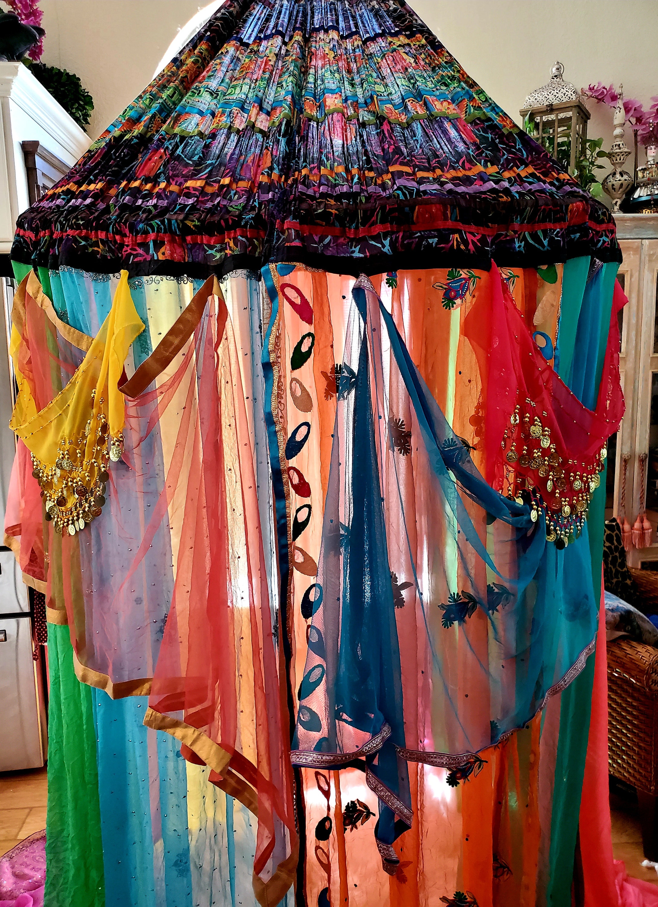 XXL Boho canopy, boho decor, canopy, fort, tent, festival, party prop