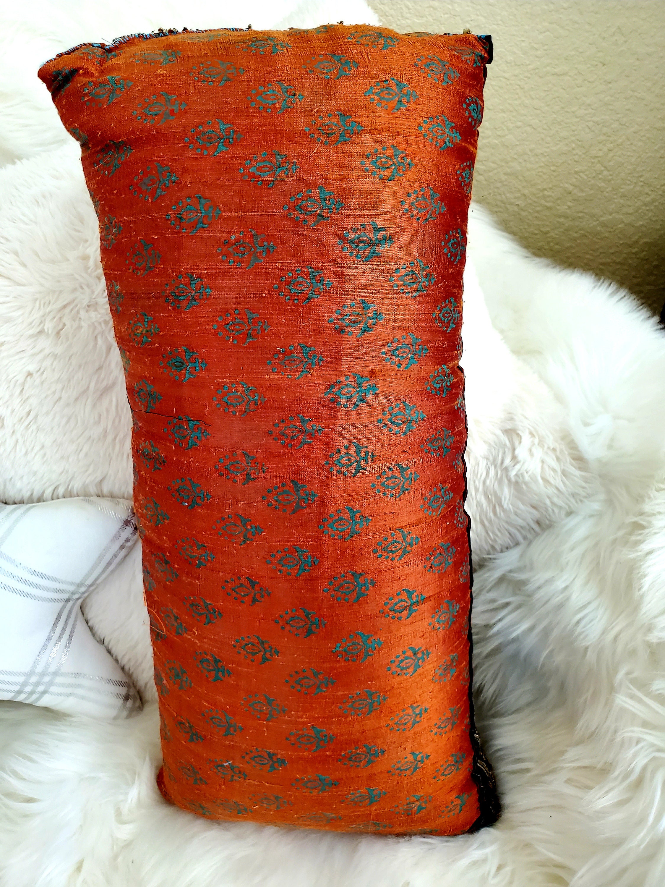 boho pillow, decorative pillow, bedroom accent, living room, bohemian