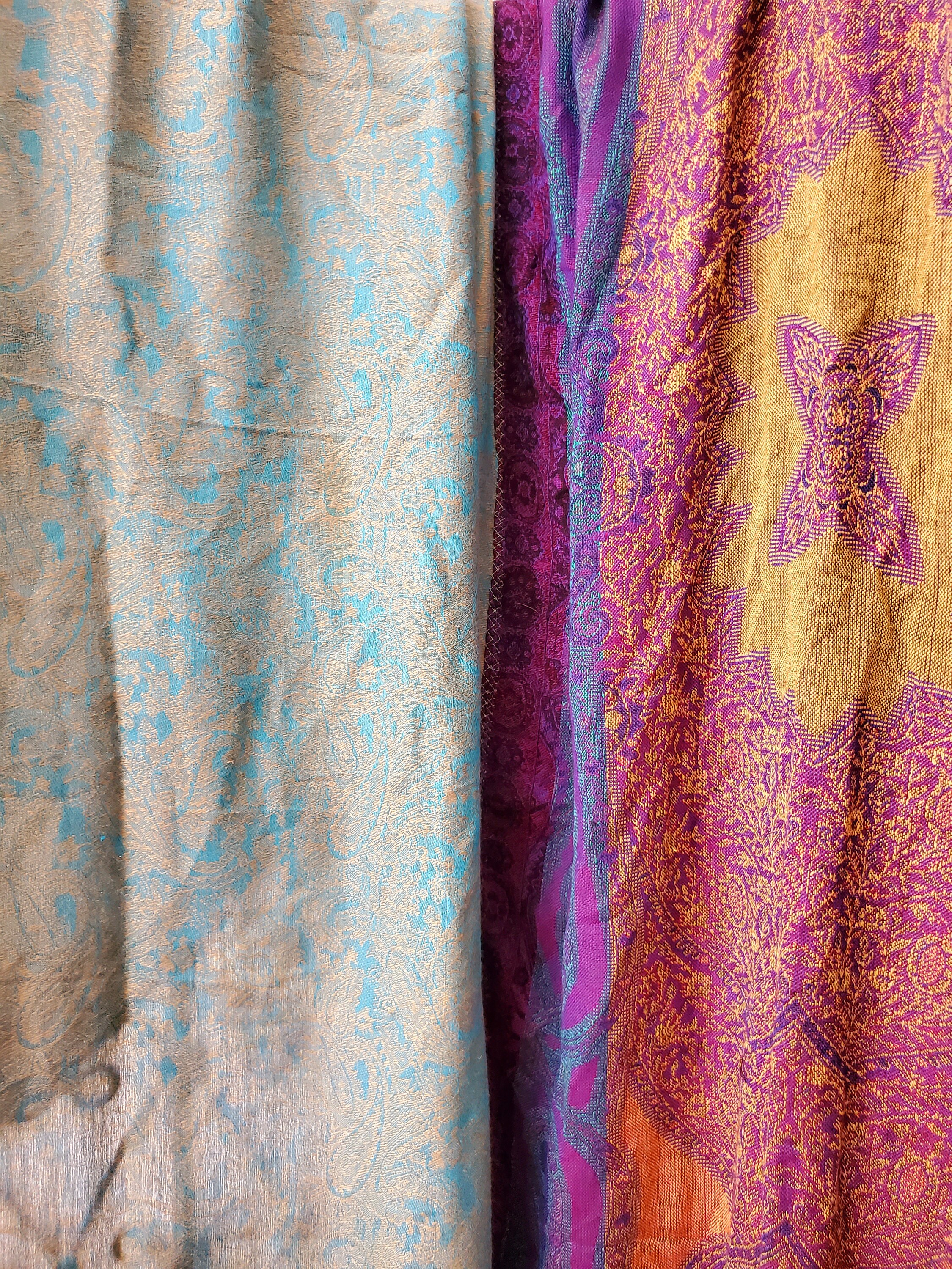 Gypsy Throw, Boho Blanket, Boho Throw, Pashmina Throw, Shawl, Bed Cover, Travel Blanket