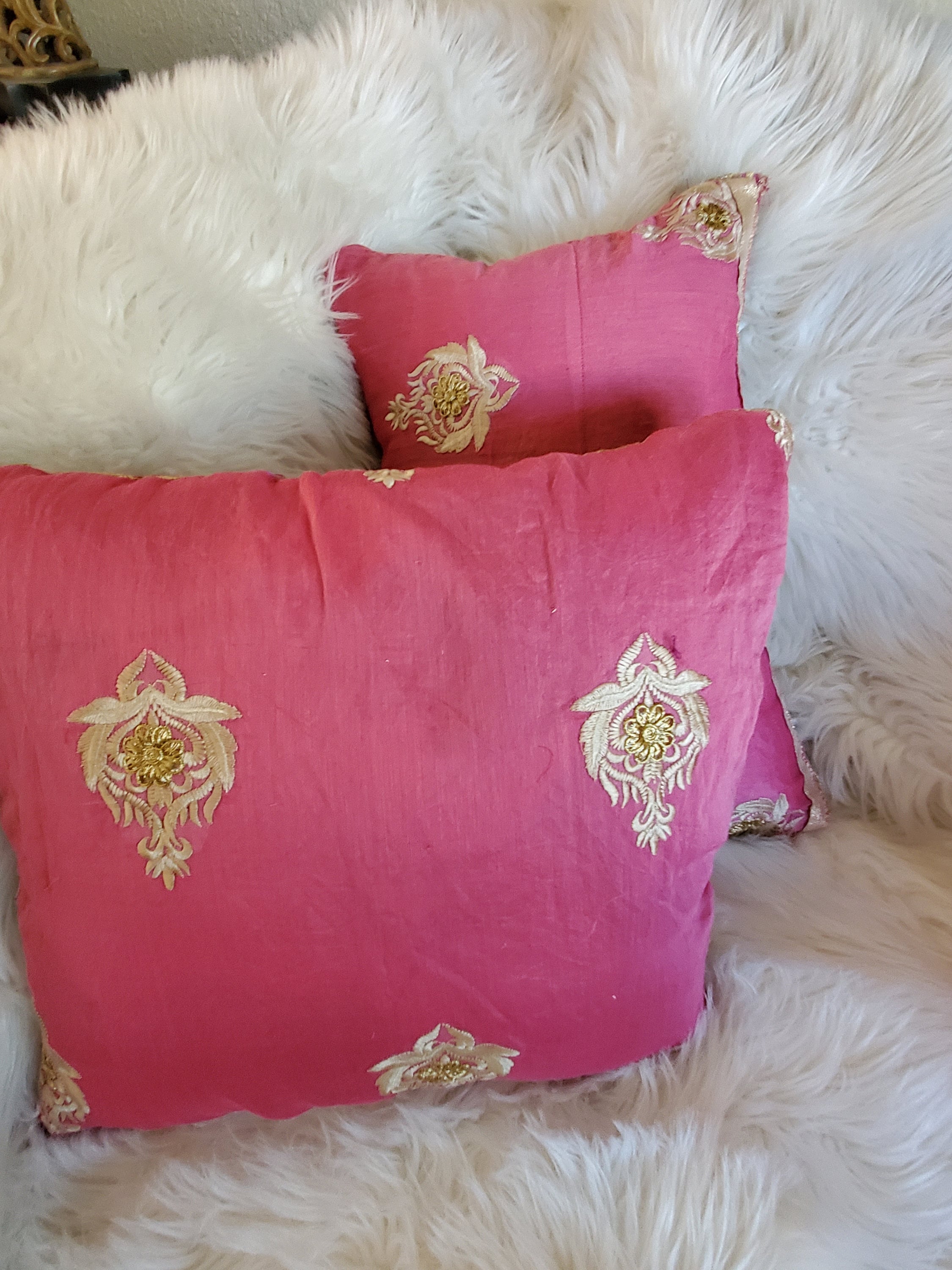 Decorative Pillow, Vintage decorative cushion, Boho cushion, Bohemian