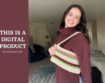 Best Buds Tulip shoulder bag | CROCHET PATTERN