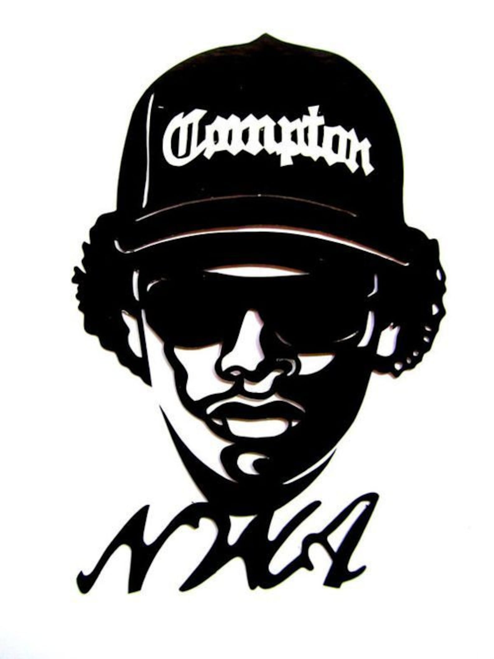EAZY-E Svg Jpg Rapper Clipart Eazy-e Portrait Printable Cut | Etsy
