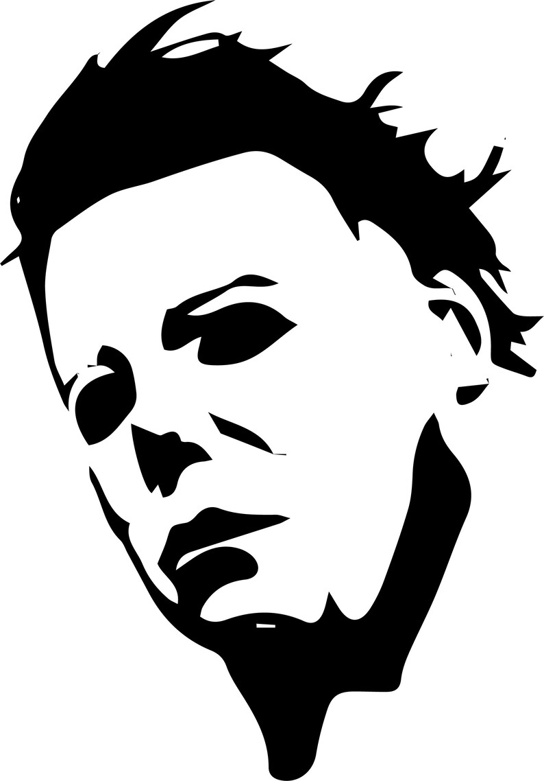 Download Clip Art Michael Myers Halloween Movie Svg Cut File Digital Download Art Collectibles