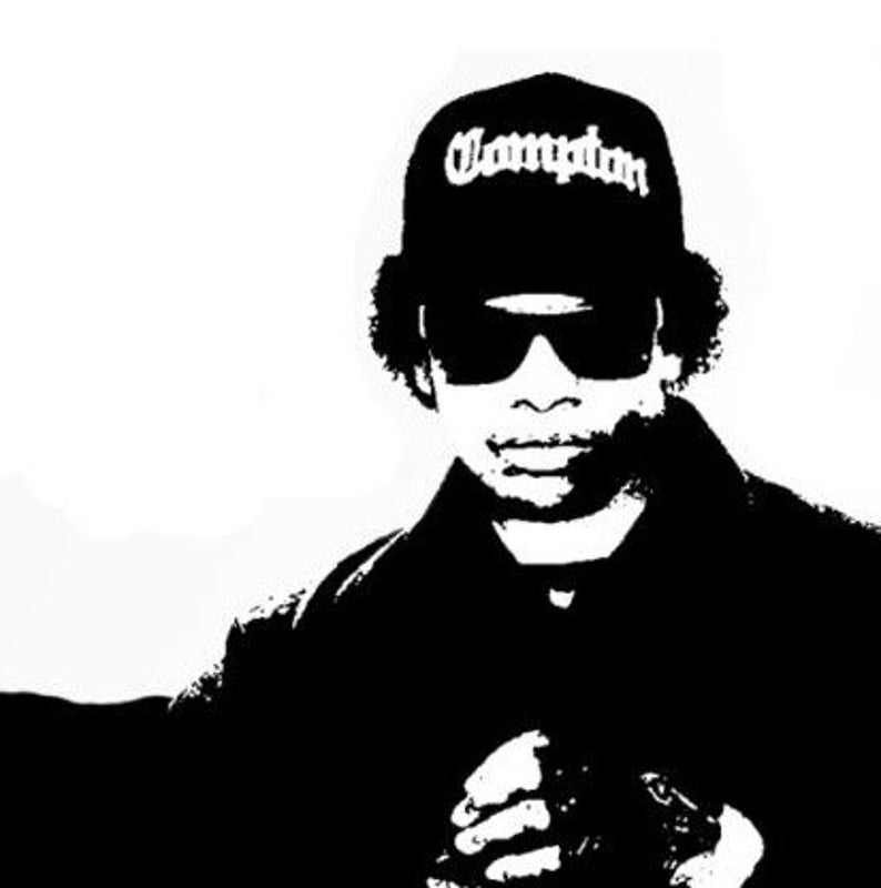 EAZY-E SVG Rapper Svg Hip Hop Svg Nwa Eazy-e Silhouette | Etsy Norway