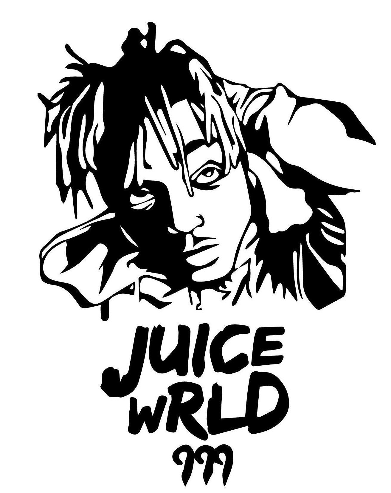 JUICE WRLD SVG Cut File Digital Download Etsy New Zealand