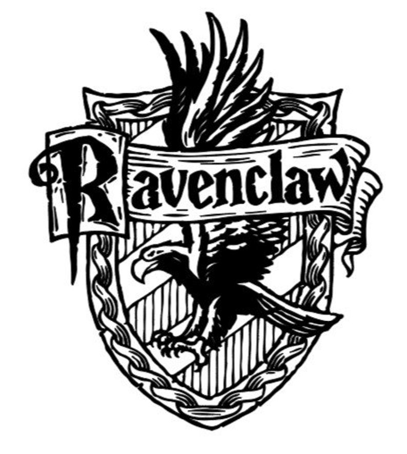 Download Harry Potter Ravenclaw House Crest SVG | Etsy