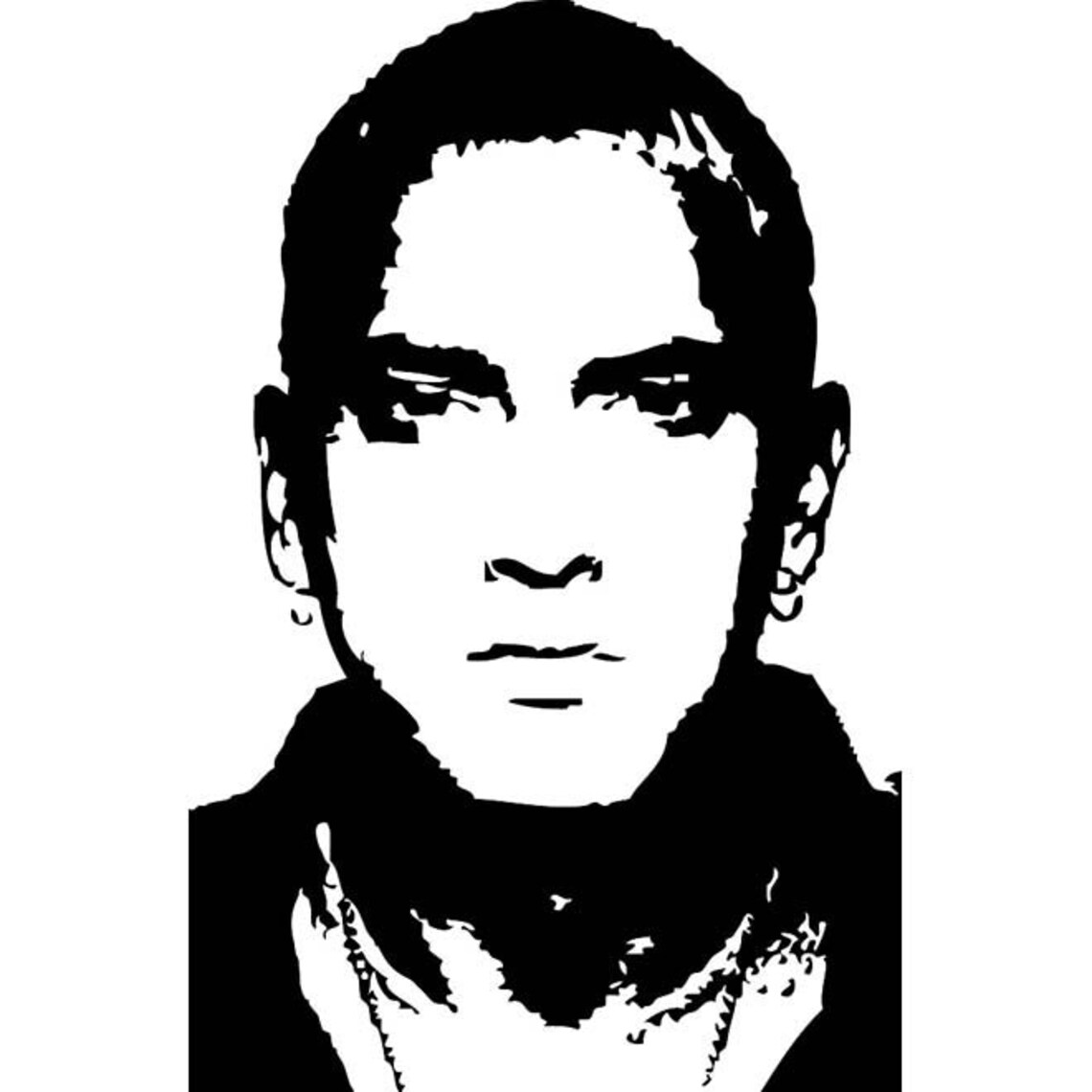 EMINEM Svg Jpg Svg Clipart Eminem Portrait Printable Cut | Etsy
