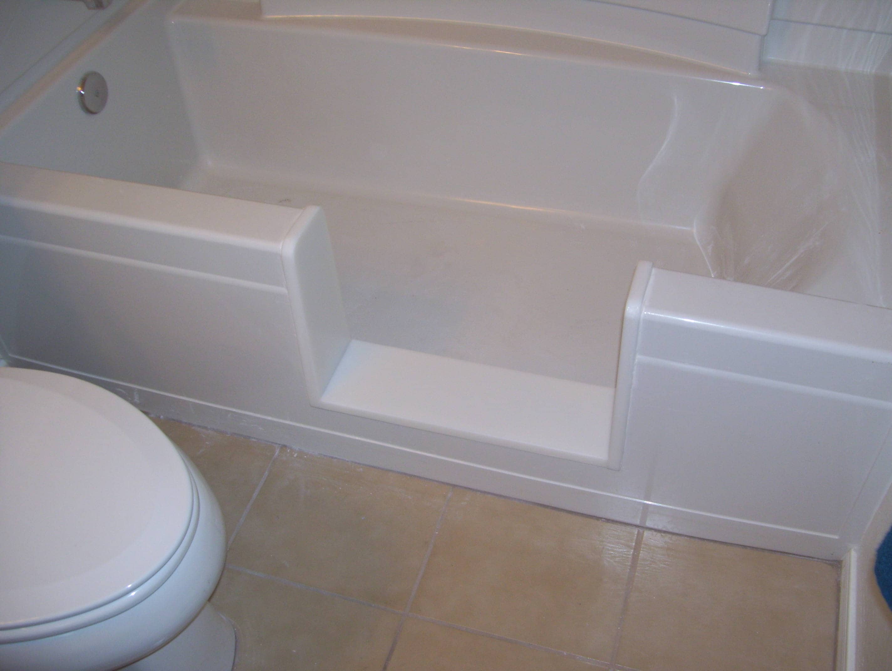 Custom GARDEN TUB Bathtub to WalkIn Shower Conversion Kit Etsy