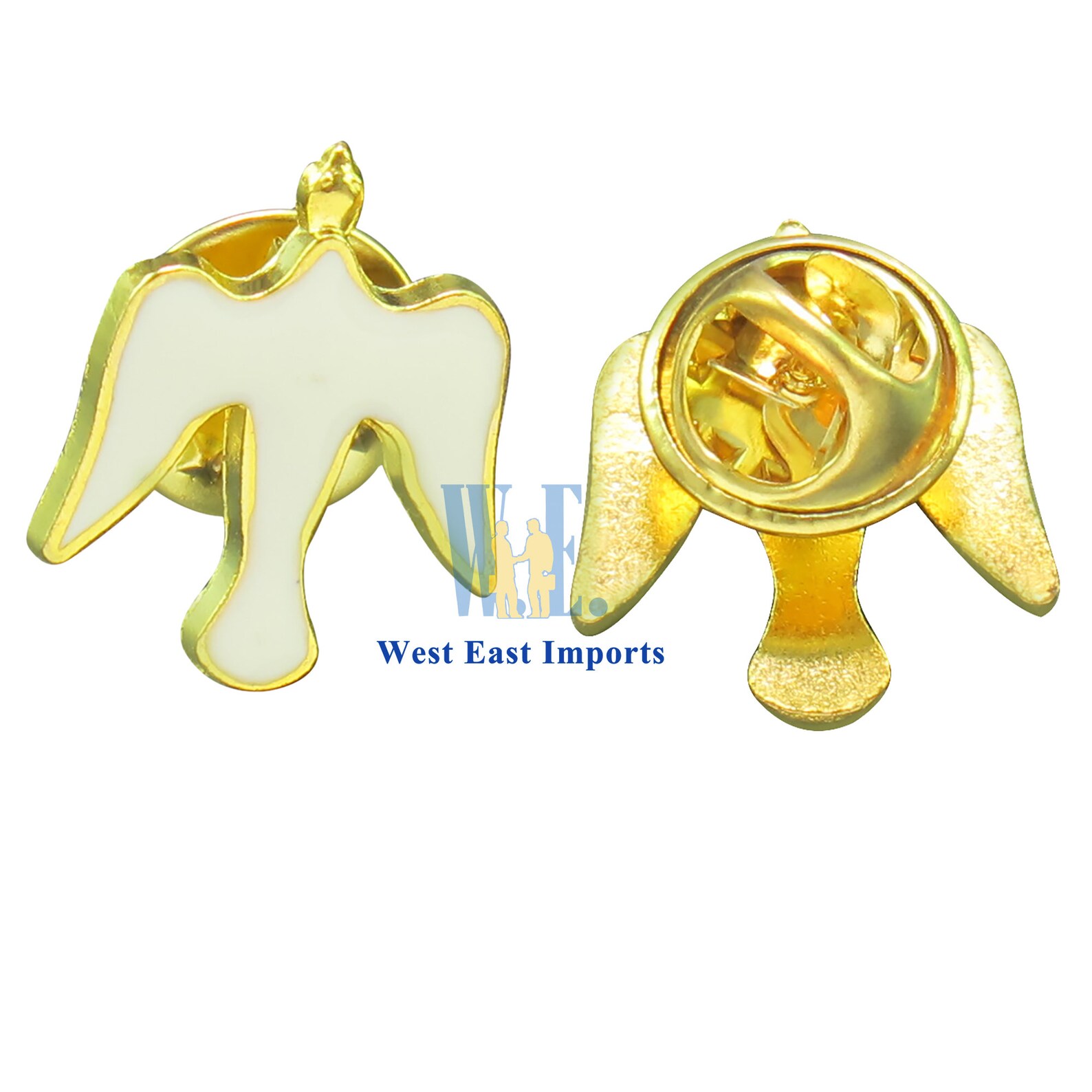 12 PCS Holy Spirit Lapel Pin White Red Emamel Dove First Etsy