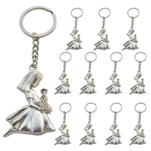 WE 12-Pack First Communion Keychain Party Favors For Girl | Primera Comunion Niña JK163G
