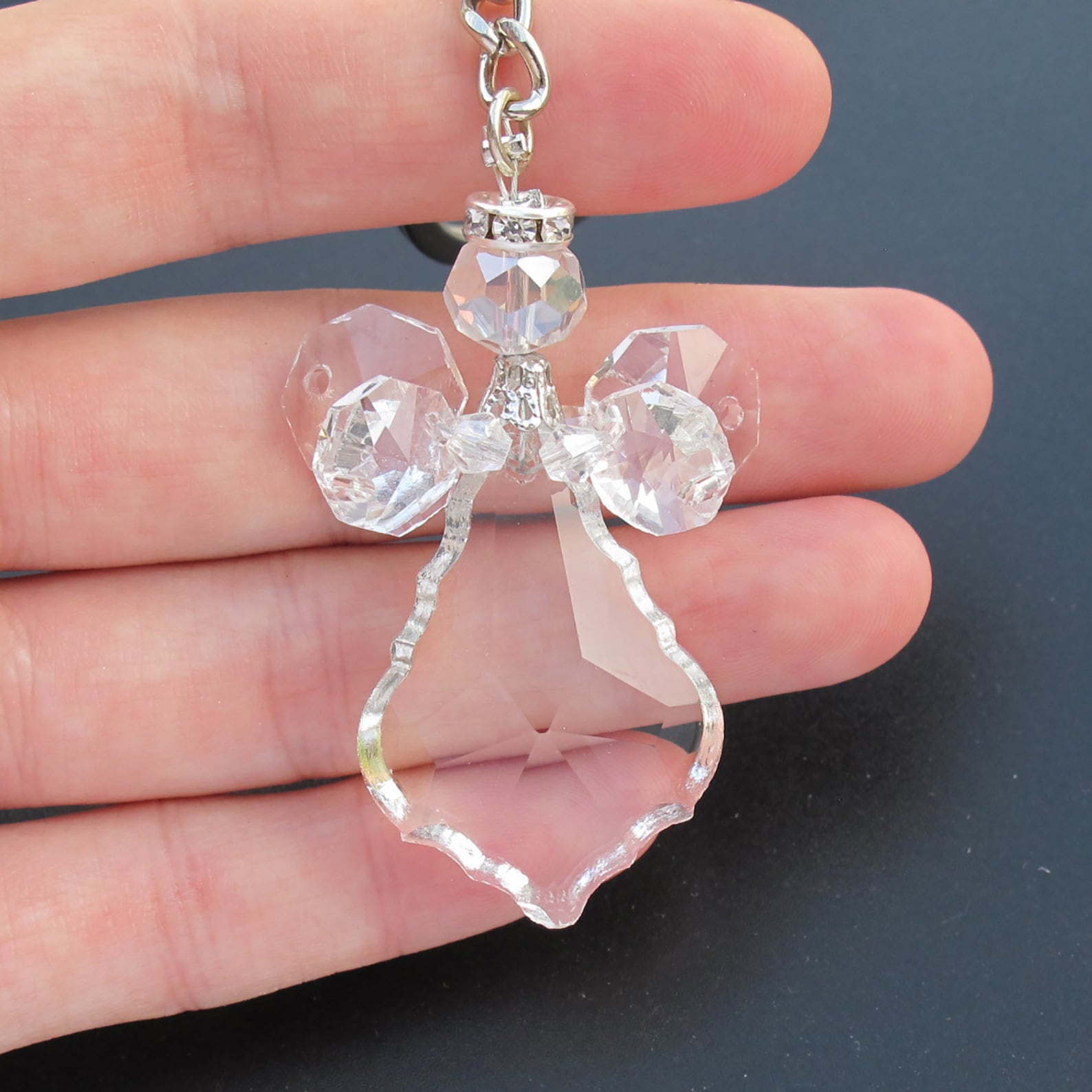 Baptism Crystal Angel Party Favor 12PCS Christening Wedding Etsy