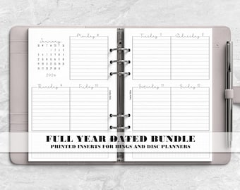 RING/DISC Dated Bundles