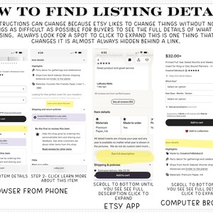 The image is a collage of various images, including a close-up of a product, a product description, and a list of item details. The image does not contain any text that can be described in more than one sentence.