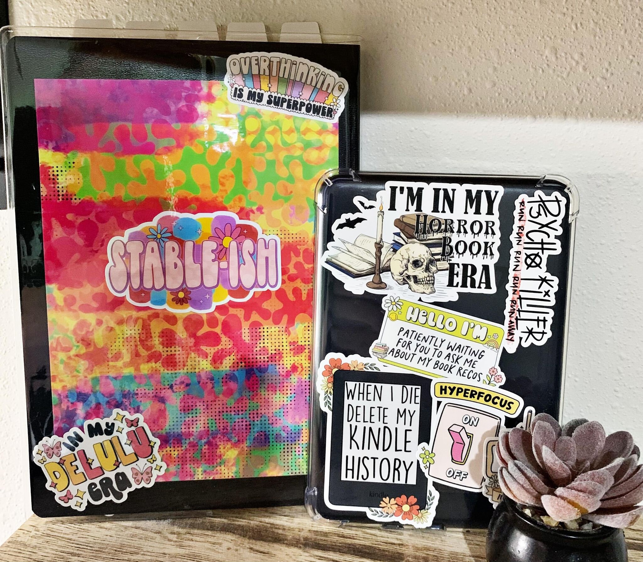 It's been a terrible week, but my stickers finally came 🥰 : r/kindle