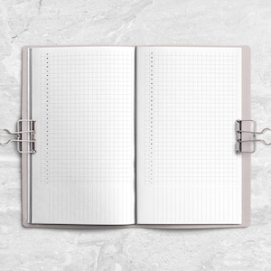 Tracker for Everything Handstitched Booklet Insert for Travelers Notebooks - Printed Travelers Notebook Booklet Insert image 3