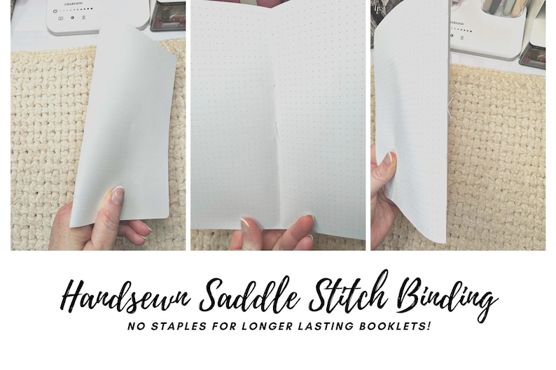 Handsew Saddle Stitch Binding