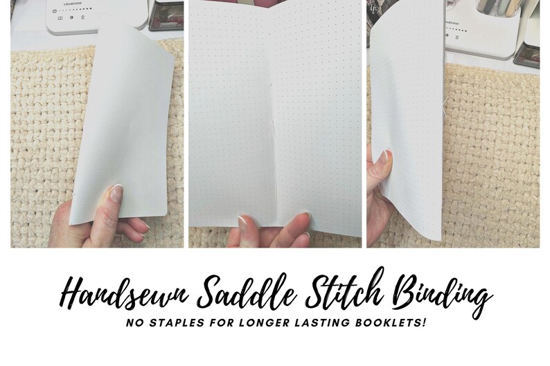 Handsew Saddle Stitch Binding