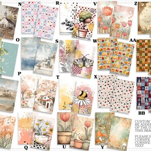 a collection of various artistic and decorative elements, including floral patterns, abstract designs, and illustrations of houses and other structures. The text in the image is too long and repetitive, and it would be better to describe the images individually rather than providing a lengthy description of each one. The text should focus on the visual content of the images and avoid redundancy or vague wording.
