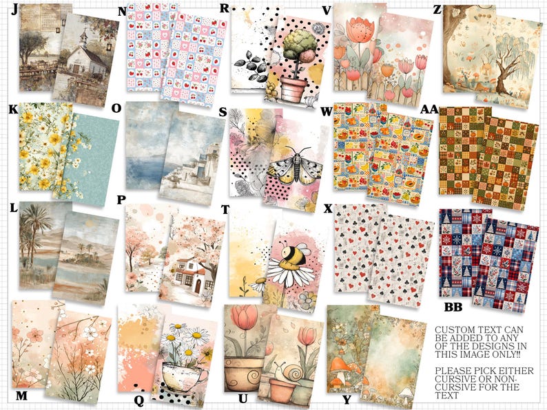 a collection of various artistic and decorative elements, including floral patterns, abstract designs, and illustrations of houses and other structures. The text in the image is too long and repetitive, and it would be better to describe the images individually rather than providing a lengthy description of each one. The text should focus on the visual content of the images and avoid redundancy or vague wording.
