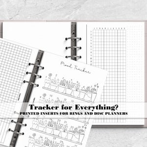 Full Year Dated Tracker for Ring and Disc Bound Planners