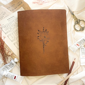 Custom ESV Journaling Bible - with Faux Leather Cover | Laser Engraved Faux Leather Bible