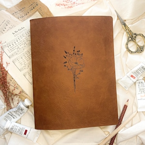 Custom ESV Journaling Bible - with Faux Leather Cover